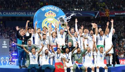 PHOTOS: Real Madrid beat Liverpool 3-1 to win UEFA Champions League title