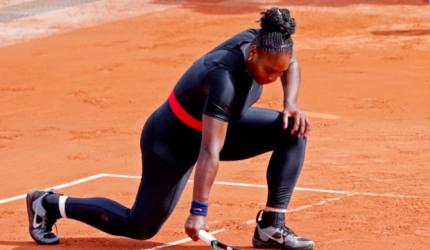 Will Serena survive three rounds at Roland Garros?