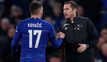 League Cup: Chelsea deny Lampard's Derby in thriller