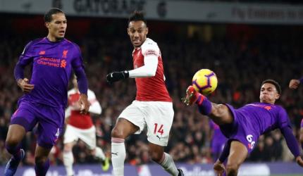 Liverpool strikers fail to fire at Arsenal