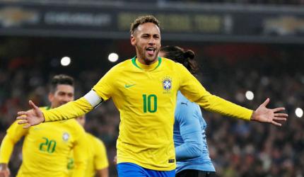 Football Friendlies: Brazil edge Uruguay after disputed penalty