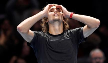 Sacha Zverev astonished at beating two biggies back-to-back