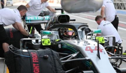 Hamilton on pole for final race of F1 season