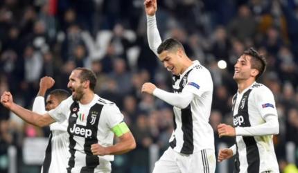 Champions League PIX: Juve through; Bayern demolish Benfica