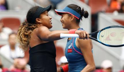 China Open: Emotional Osaka battles past Zhang into semis