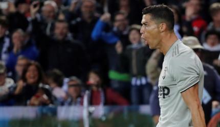 Ronaldo on target again as Juve maintain perfect start