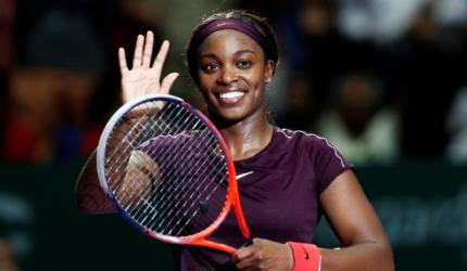 WTA Finals: Calm Stephens edges Osaka, Kerber stunned by Bertens