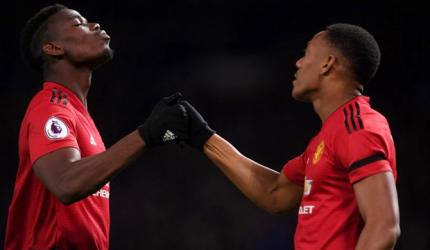 EPL PIX: French connection earns United win, Arsenal draw