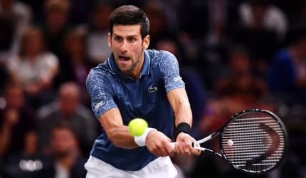 Paris Masters PIX: In-form Djokovic inches closer to No 1 ranking