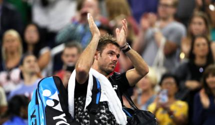 US Open: What went wrong for ousted Wawrinka