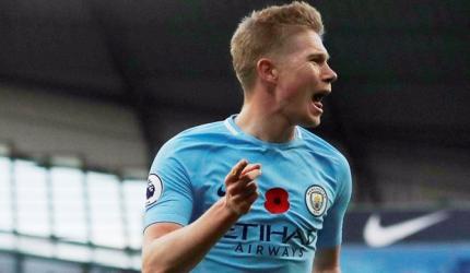 Return date for City's De Bruyne possibly revealed