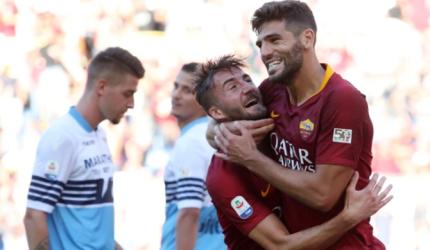 Football Roundup: Fazio goes from villain to hero as Roma win derby