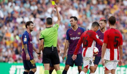 La Liga: Barca's struggles continue with home draw to Athletic Bilbao
