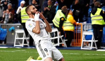 La Liga PIX: Benzema strikes late in Madrid win 