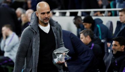 Guardiola unruffled in defeat