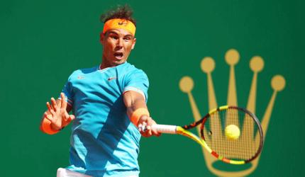 PIX: Dominant Nadal makes winning start in Monte Carlo