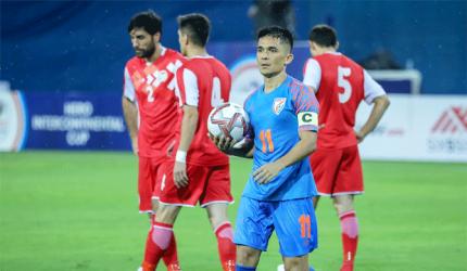 'Hungry' Chhetri wants India in Asia's top 10