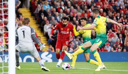 PICS: Liverpool rout Norwich in Premier League opener