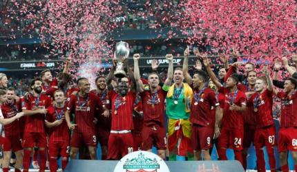 Liverpool win Super Cup after penalty shootout
