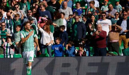 Soccer PIX: Real Betis' Joaquin makes La Liga history