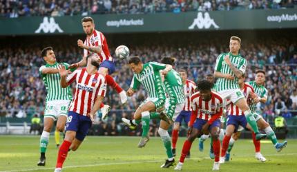 Soccer PICS: Atletico go fourth with win at Betis