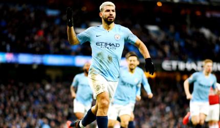 PHOTOS: Aguero 'tricks' City to victory over Arsenal