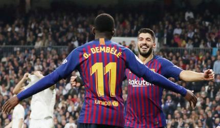 King's Cup PIX: Barca down Madrid to enter 6th straight final