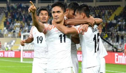 Chhetri remains modest after going past Messi