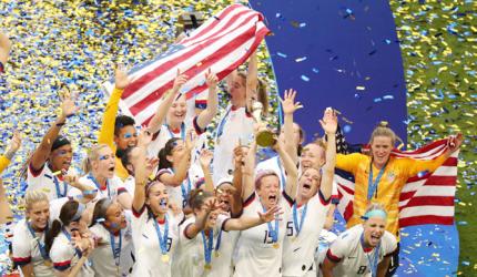 PIX: Rapinoe, Lavelle give USA fourth World Cup title