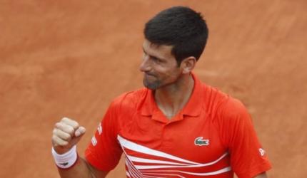 French Open: Djokovic, Halep, Thiem march into quarters