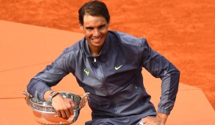 A look at Nadal's 12 French Open final victories