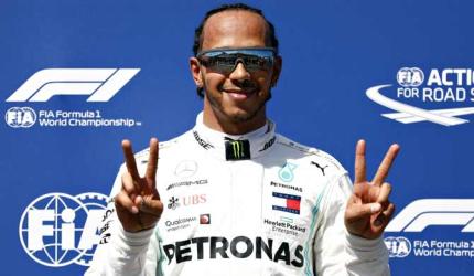 Hamilton on pole in France, Vettel seventh