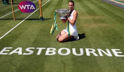 Tennis roundup: Pliskova fires Wimbledon warning
