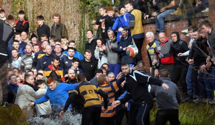 Up'ards vs Down'ards: The crazy 'royal' football match