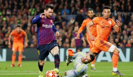 Champions League PIX: Barca, Liverpool ease through into quarters