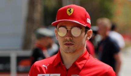 F1: Ferrari's Leclerc takes first pole in Bahrain