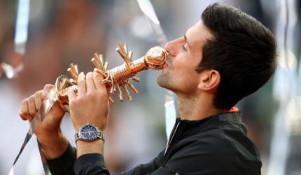 Delighted Djokovic wins third Madrid Open