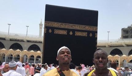Soccer star Paul Pogba visits Mecca during Ramadan