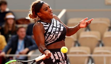 PIX: Serena's outfit causes another stir at French Open