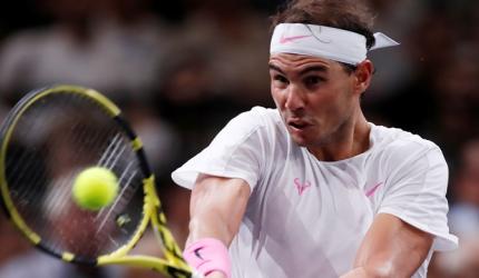 Paris Masters: Nadal marches on; Thiem ousted
