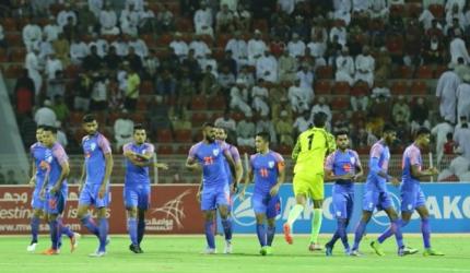 India lose to Oman, virtually out of World Cup race