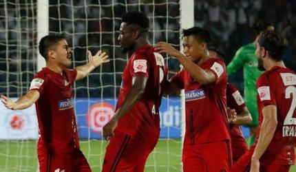 ISL: First-half goal-fest as Mumbai hold NorthEast