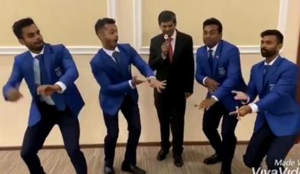 WATCH: Paes & Co. show off their crazy 'dance' moves