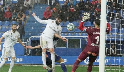 La Liga: Madrid go top with gutsy win at Alaves