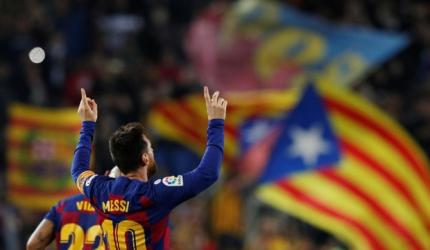 La Liga: Messi sends Barcelona top; Atletico held