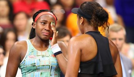 Gauff loses match but learns lessons from Osaka