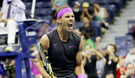 Nadal fights off Schwartzman to enter US Open semis