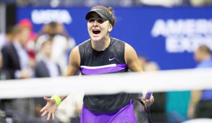 PIX: Andreescu KOs Bencic to set up Serena final