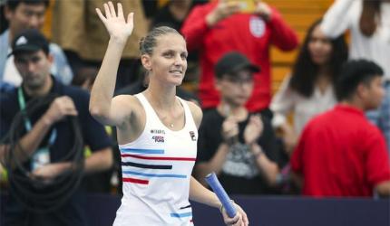 Tennis roundup: Pliskova wins her fourth title of 2019