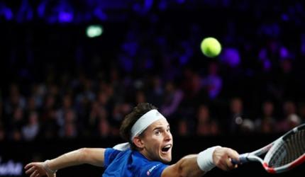 Laver Cup: Europe lead Team World after first day